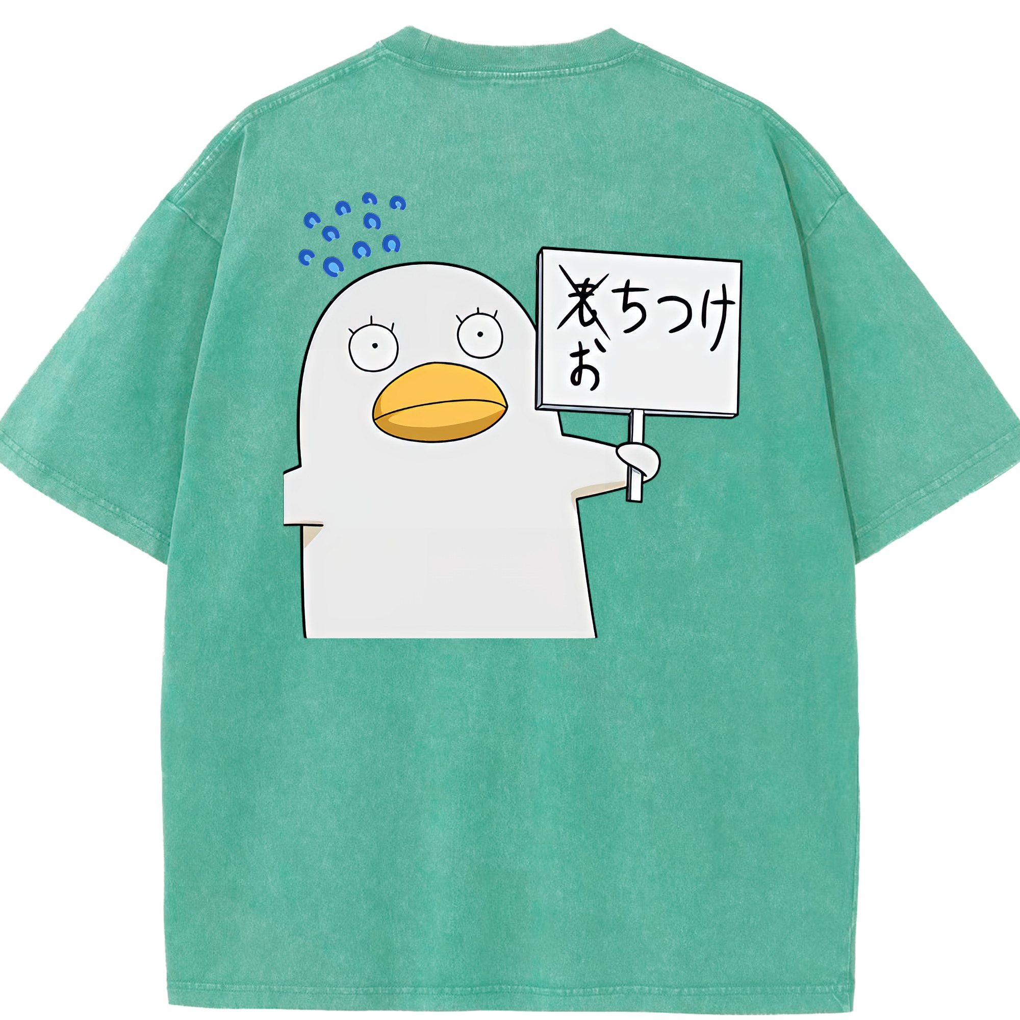 （画像用） ぎんたま 坂田銀時（さかたぎんとき） 神楽 志村新八（しむら しんぱち） GINTAMA Sakata Gintoki Kagura Shimura Shinpachi 綿100% ヴィンテージ風 半袖Tシャツ（背面プリント）